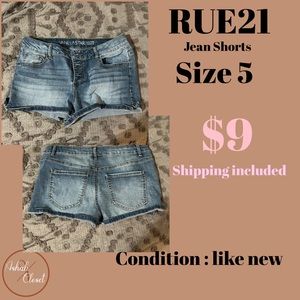 RUE21 Jean shorts